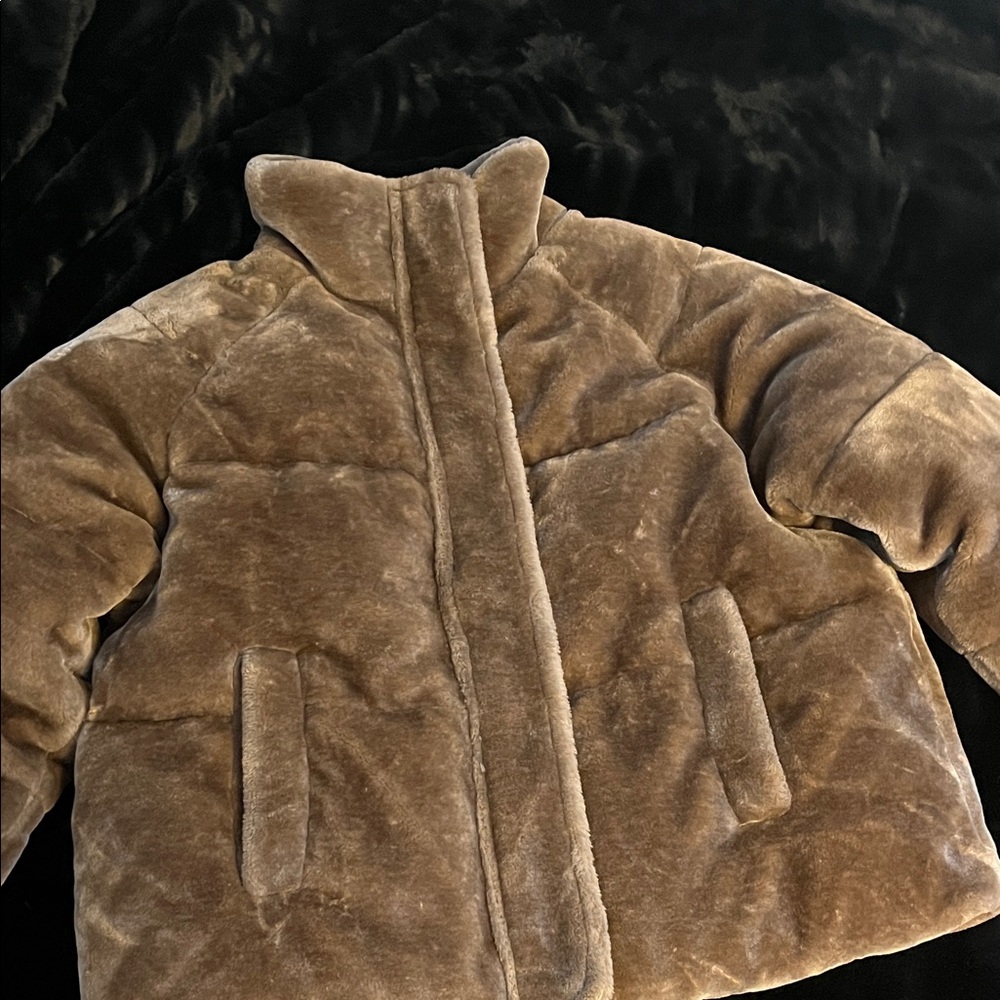 ASOS Brown Faux Fur Jacket